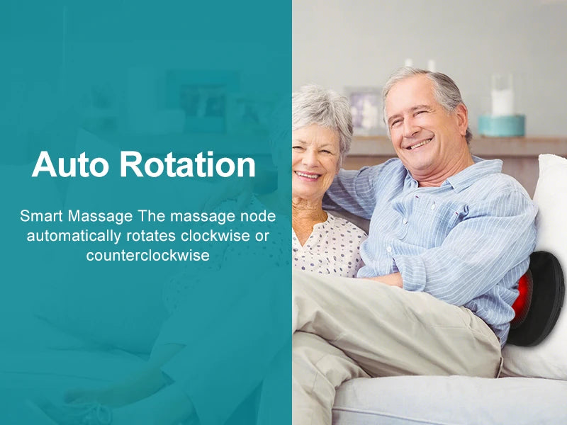 Shiatsu Back Massager for Pain Relief Deep Tissue,